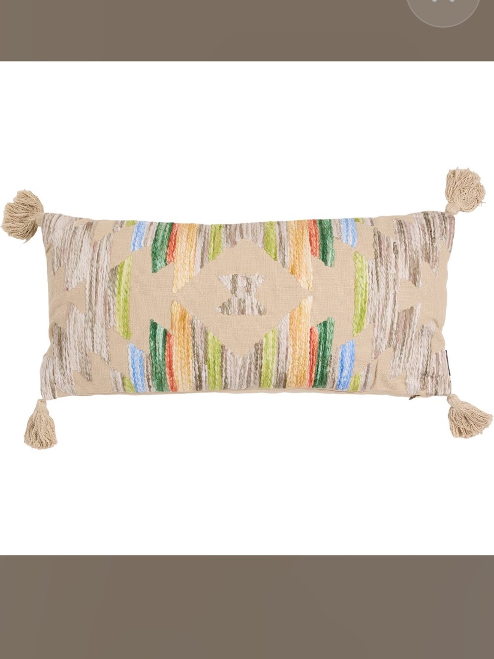 Pendleton Summerland Decor Hug Throw Pillow 14”x30” new Southwestern
